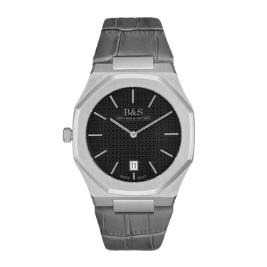 Grey Signature - Mens Watch - Mens Designer Watch - Swiss Watch - Luxury Watch For Men Men Watch Brother & Sisters